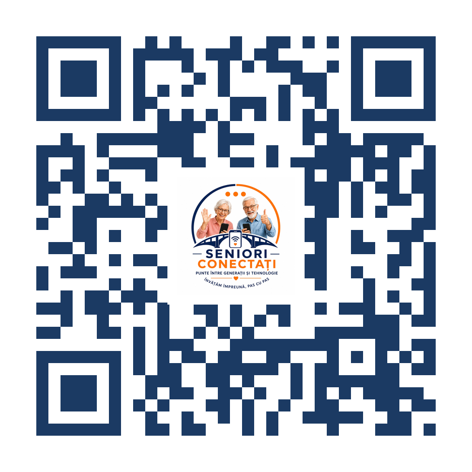 Cod QR către senioriconectati.ro